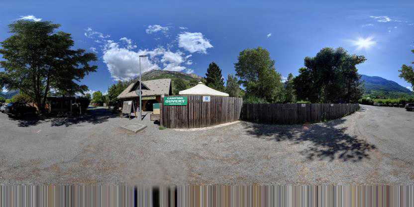 Visite virtuelle 360 de Camping Les Ecrins - L'Argentière-la-Bessée