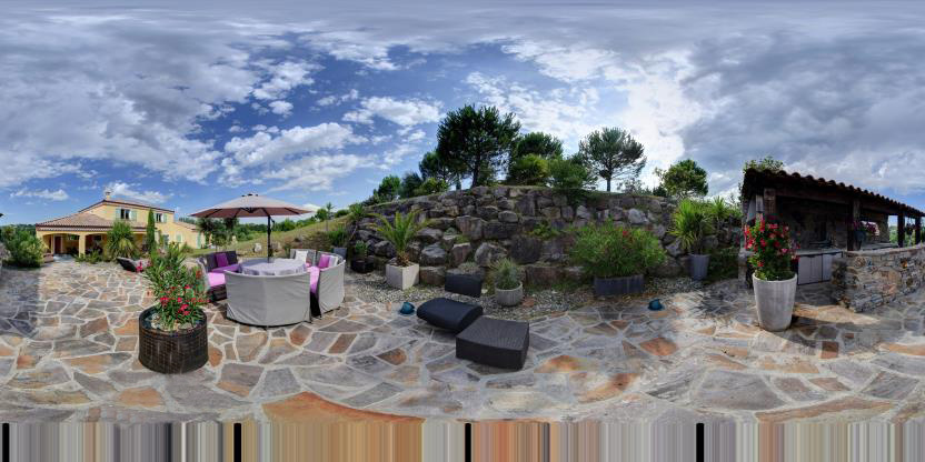Visite virtuelle 360° de Carpe Diem Tolosa à Vieille-Toulouse – Chambre d'hôtes – Webvisite