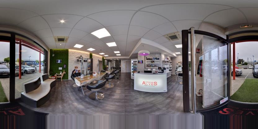 Visite virtuelle 360 de Christine Alves - Saint Marcellin à Saint-Marcellin – Salon de coiffure – Webvisite