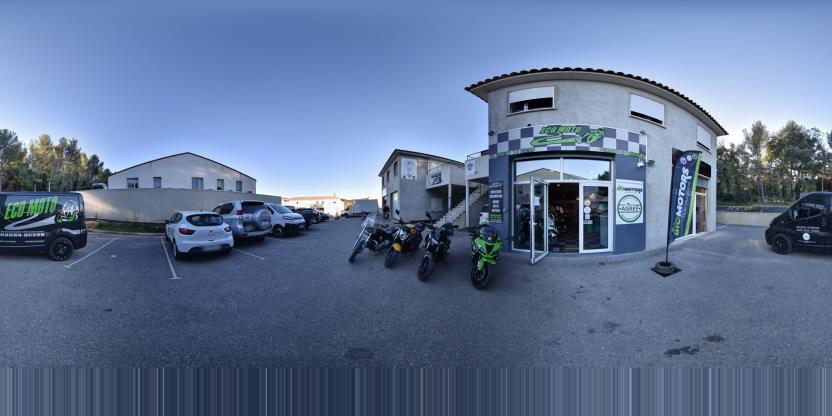 Visite virtuelle 360 de Ecomoto - La Londe-les-Maures