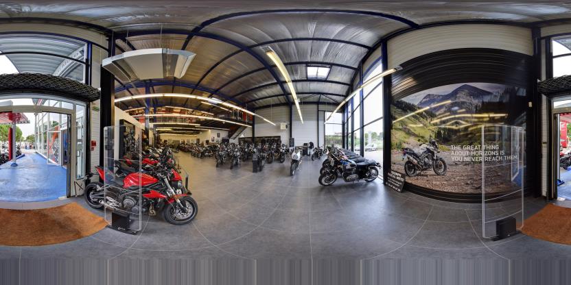 Visite virtuelle 360 de Pascal Moto Triumph Montpellier - Montpellier
