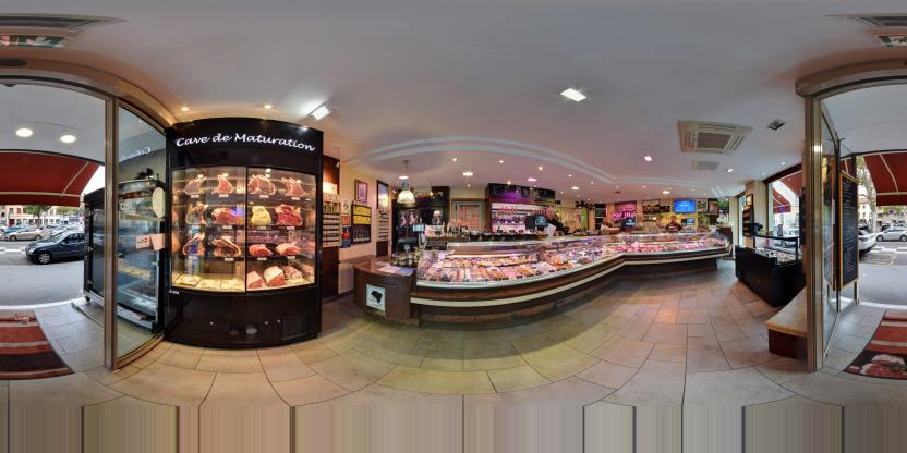 Visite virtuelle 360 de Boucherie Moraud - Lyon