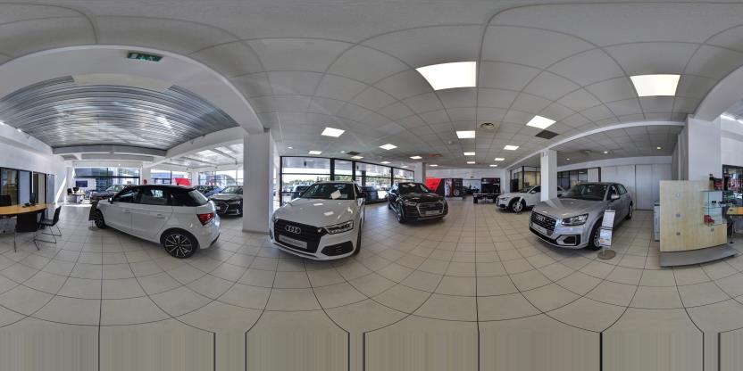 Visite virtuelle 360° de Audi Odicée Aix Concessionnaire à Aix en Provence – Concessionnaire automobile – Webvisite