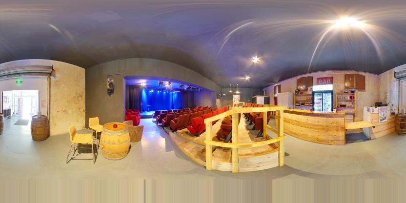 Visite virtuelle 360 de Café théatre Drôle de Scène - Bordeaux