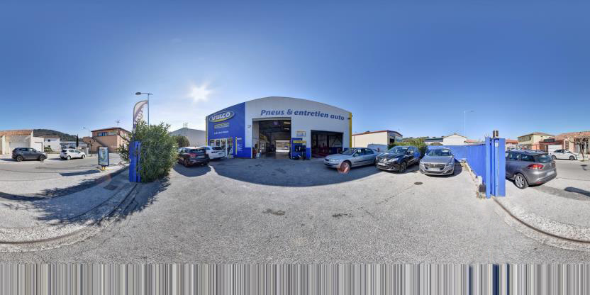 Visite virtuelle 360 de M'B Pneus Vulco - Rocbaron