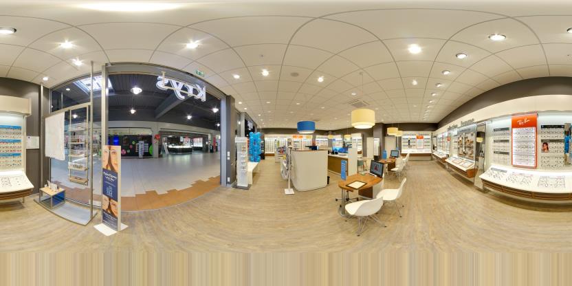 Visite virtuelle 360° de Opticien Krys - Biganos à Biganos – Opticien – Webvisite