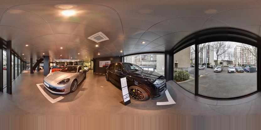 Visite virtuelle 360 de Centre Service Porsche a Saint-Étienne - Webvisite