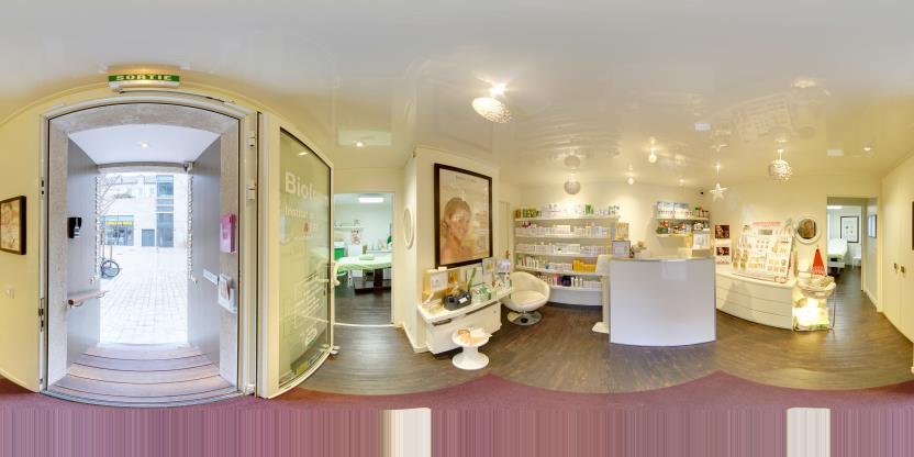 Visite virtuelle 360° de Bioform à Orléans – Institut de beauté – Webvisite