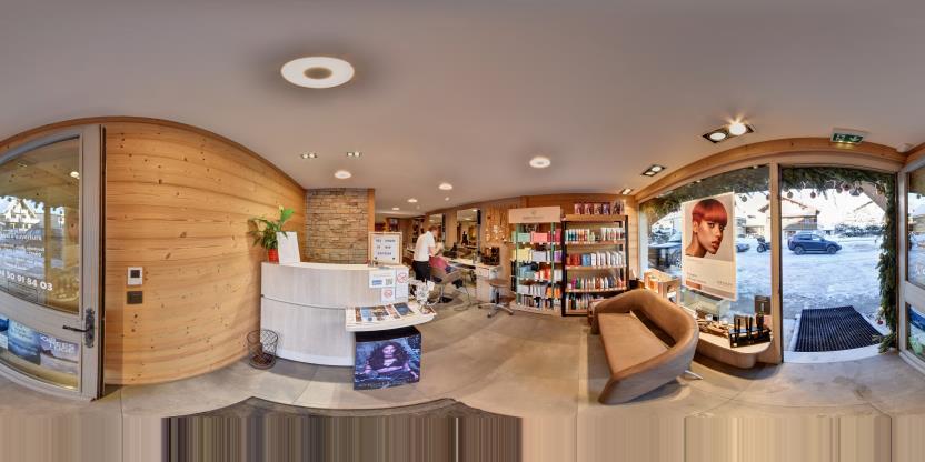 Visite virtuelle 360 de Sympa'Tif Coiffure Megève - Megève