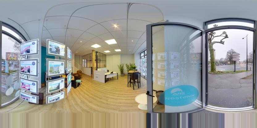 Visite virtuelle 360 de Agence Nestenn Immobilier Nantes Tortière a Nantes - Webvisite