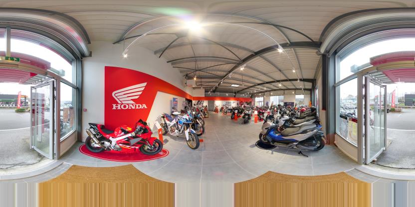 Visite virtuelle 360 de Espace Moto Honda - Beaucouzé