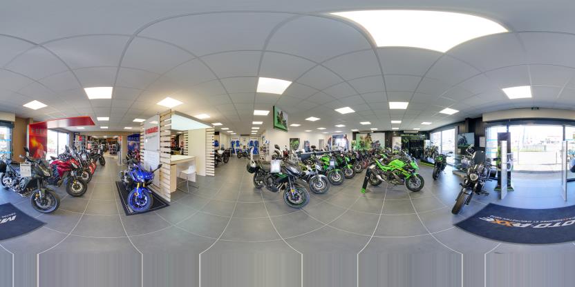 Visite virtuelle 360 de Moto Axxe Châteauroux - Saint-Maur