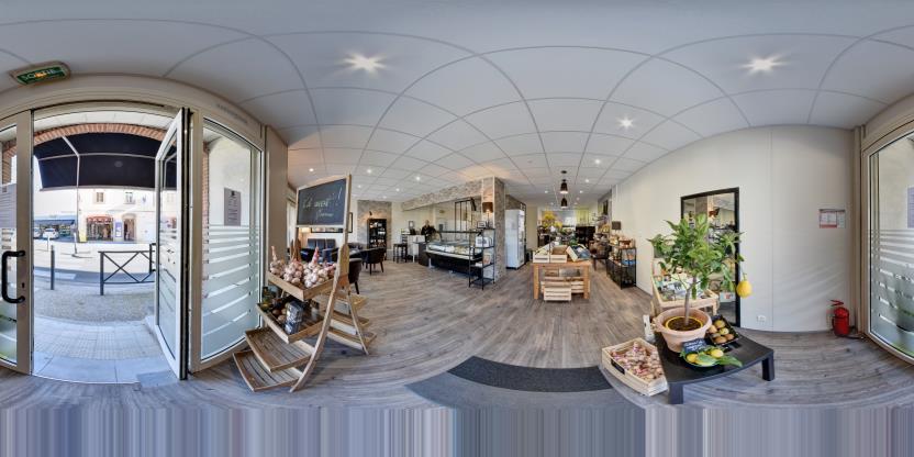 Visite virtuelle 360° de Crok Papilles à Albi – Épicerie fine – Webvisite