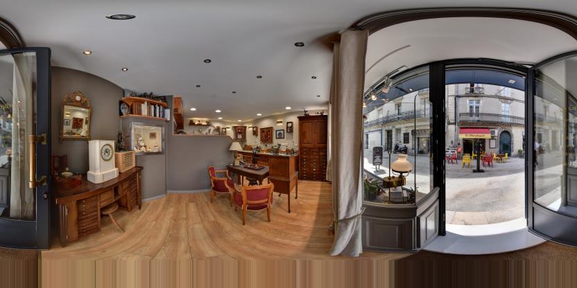 Visite virtuelle 360° de Horlogerie Gendron à Montpellier – Bijouterie – Webvisite