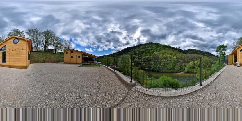 Visite virtuelle 360 de Eyrieux-Camping - Les Ollières-sur-Eyrieux