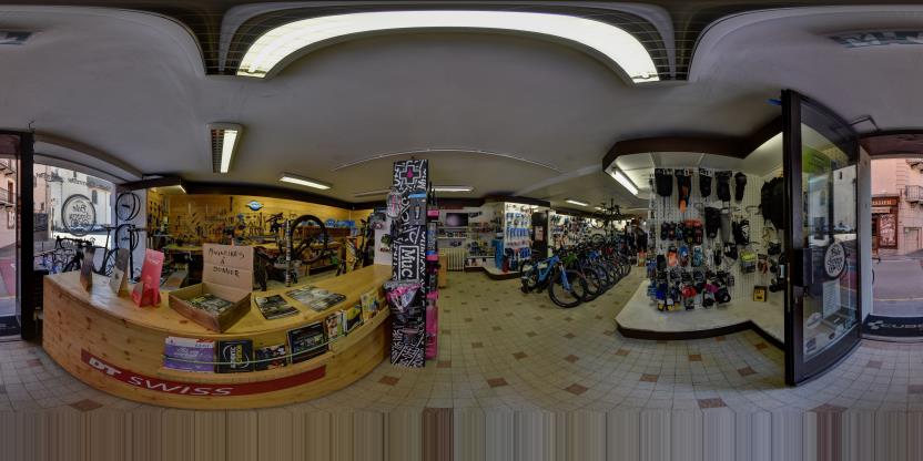 Visite virtuelle 360 de Bikes Surgery - Aime