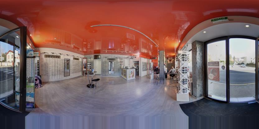 Visite virtuelle 360° de Optique Gauthier à Vienne – Opticien – Webvisite