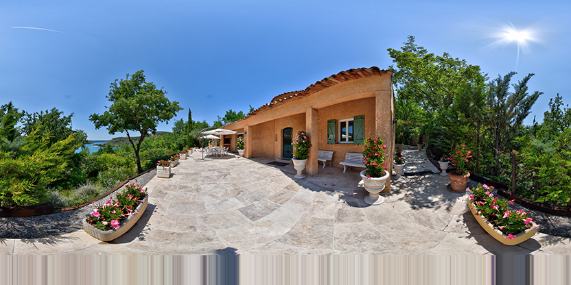 Visite virtuelle 360° de LesLavandesduLac à Bauduen – Agence immobilière – Webvisite