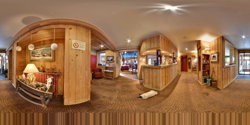 Visite virtuelle 360° de Hôtel Gourmets à Chamonix – Hôtel – Webvisite