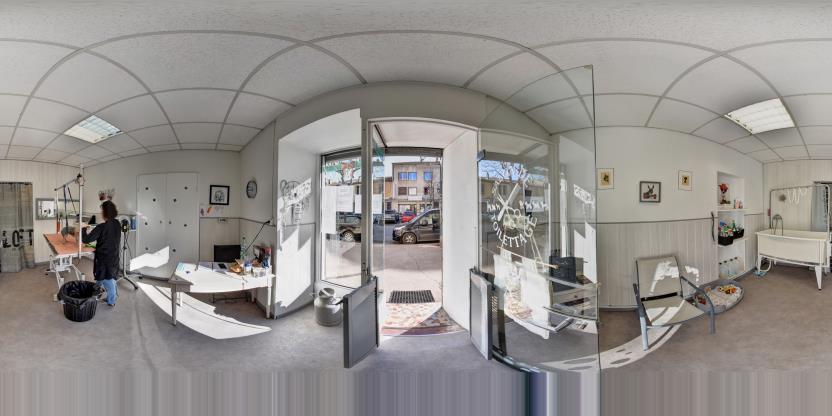 Visite virtuelle 360 de Salon Cabot'ine a Peyrolles en Provence - Webvisite