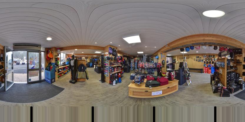 Visite virtuelle 360° de Intersport - Les portes du sud à Laveissière – Magasin d'articles de sports – Webvisite