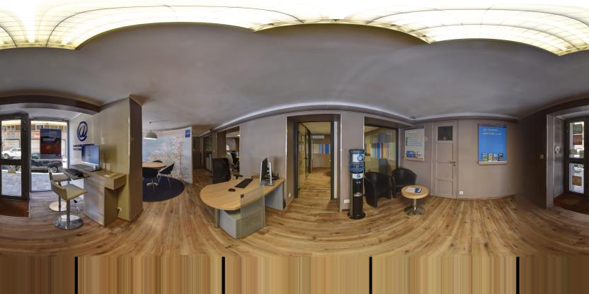 Visite virtuelle 360° de Laforêt Bastia à Bastia – Agence immobilière – Webvisite