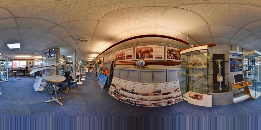 Visite virtuelle 360 de Aérothèque - Blagnac