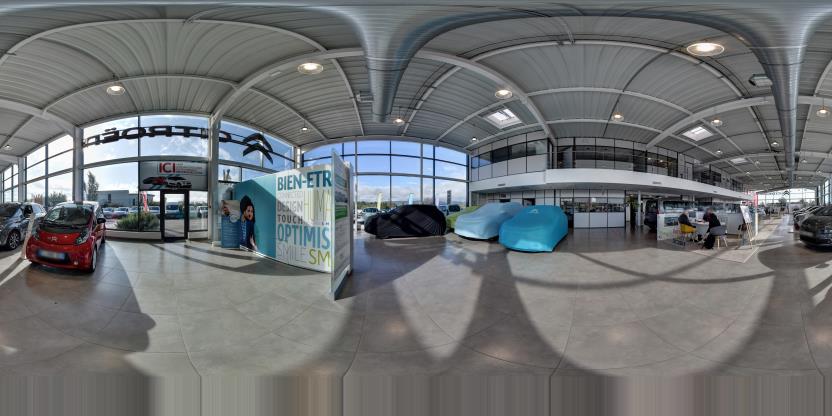 Visite virtuelle 360 de Provence Automobiles à Montélimar – Concessionnaire automobile – Webvisite