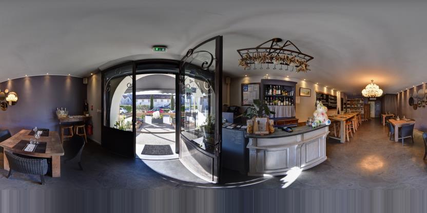Visite virtuelle 360 de Restaurant Tayac - Maubec-Coustellet