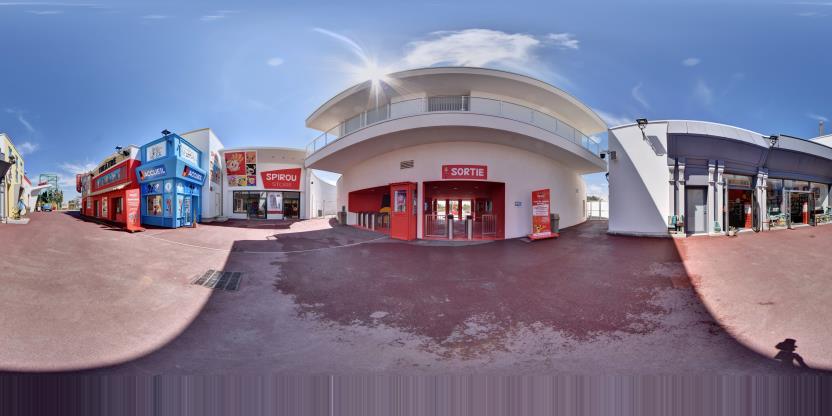 Visite virtuelle 360° de Parc Spirou à Monteux – Parc d'attractions – Webvisite