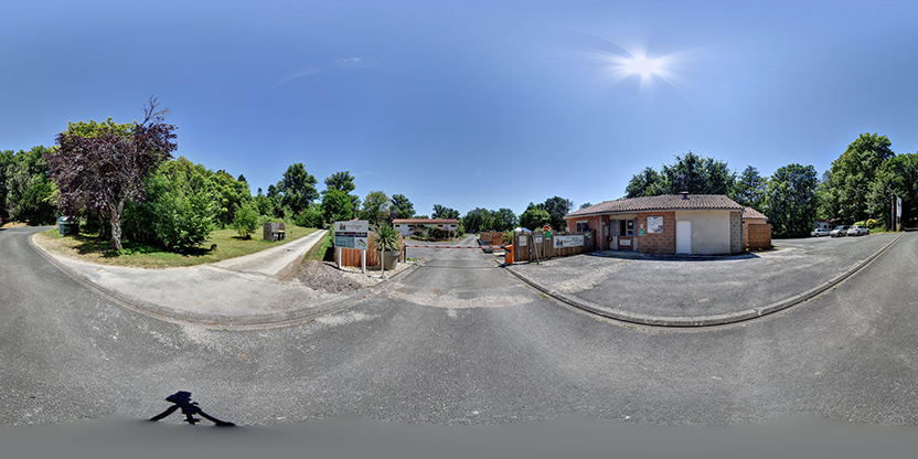 Visite virtuelle 360 de Camping Le Rivage Civraisien - Civray