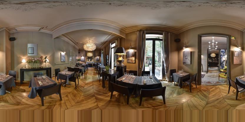 Visite virtuelle 360 de Restaurant Le Carré d'Art - Nîmes