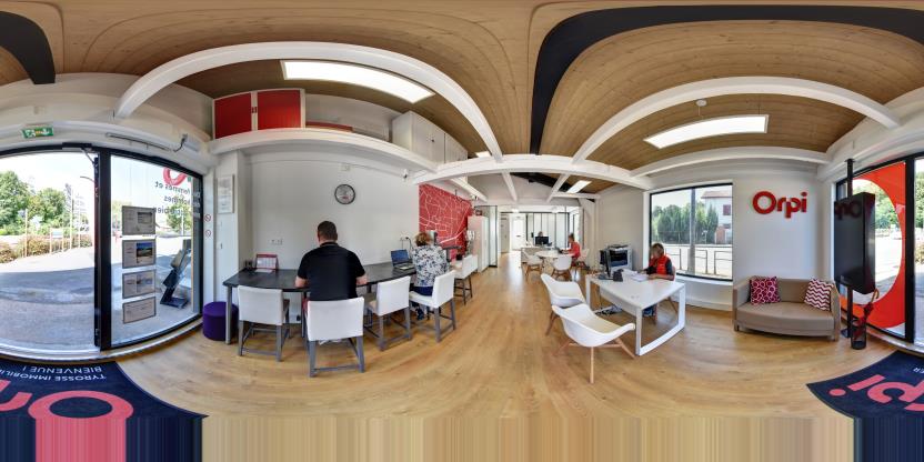Visite virtuelle 360° de Orpi Tyrosse immobilier à Saint-Vincent-de-Tyrosse – Agence immobilière – Webvisite