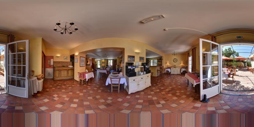 Visite virtuelle 360 de Auberge des Glycines à Hyères – Hôtel – Webvisite