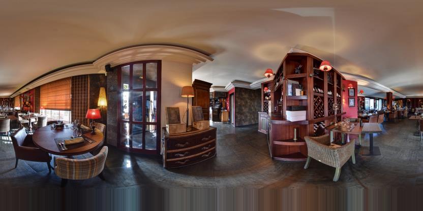 Visite virtuelle 360 de Restaurant Le Christina - terrasse - Ville-la-Grand