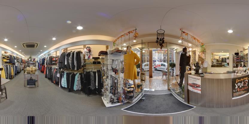 Visite virtuelle 360 de La boutique Aphrodite à La Madeleine – Vêtements pour femmes – Webvisite