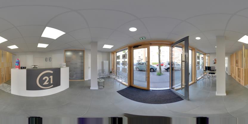 Visite virtuelle 360 de Century21 Contact Immobilier à Dunkerque – Agence immobilière – Webvisite