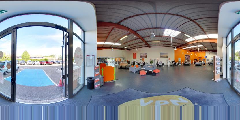 Visite virtuelle 360 de VPN Autos Bordeaux - Mérignac a Mérignac - Webvisite