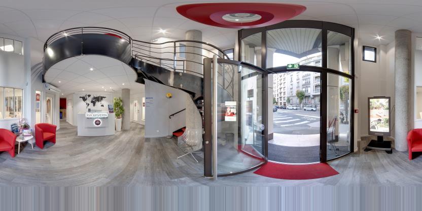 Visite virtuelle 360° de KW Arvern à Clermont-Ferrand – Agence immobilière – Webvisite