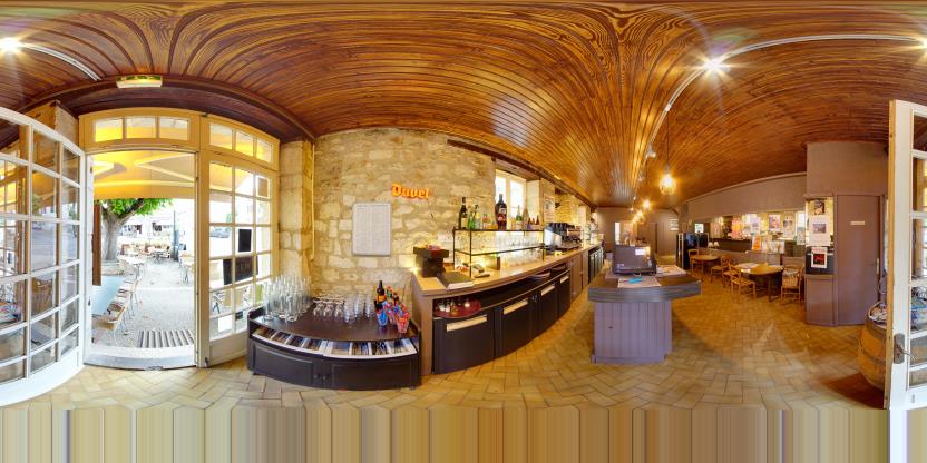 Visite virtuelle 360 de Café de France - Montcuq