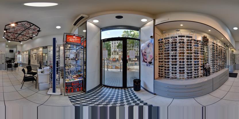 Visite virtuelle 360 de Optique Confluence - Lyon