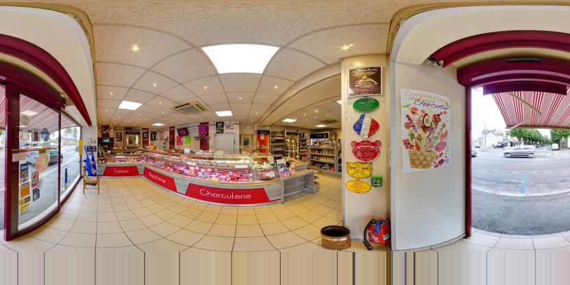 Visite virtuelle 360° de BR Traiteur à Laval – Boucherie – Webvisite