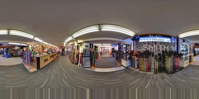 Visite virtuelle 360° de Snell Sports Hiver à Chamonix-Mont-Blanc – Magasin d'articles de sports – Webvisite