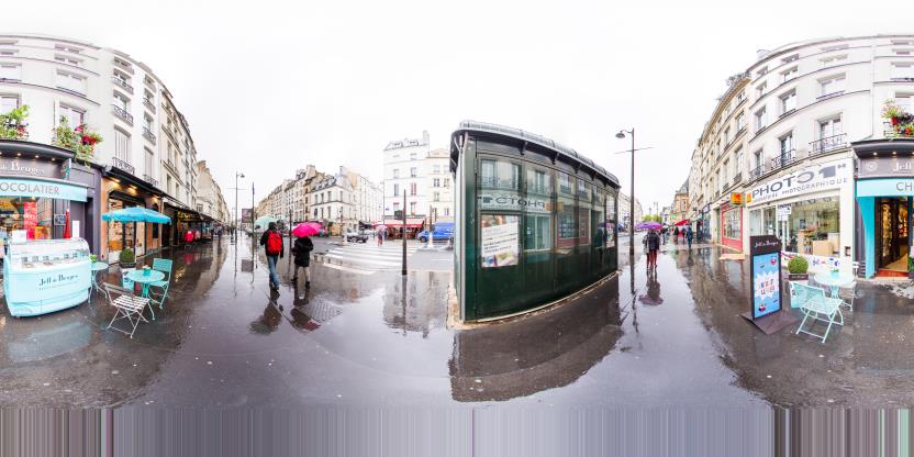 Visite virtuelle 360 de Jeff de Bruges - Le Marais a Paris - Webvisite