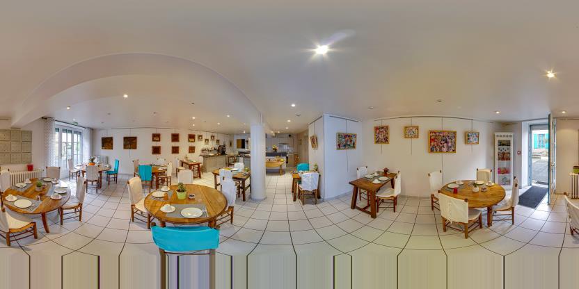 Visite virtuelle 360° de Hôtel Au Marais à Coulon – Hôtel – Webvisite
