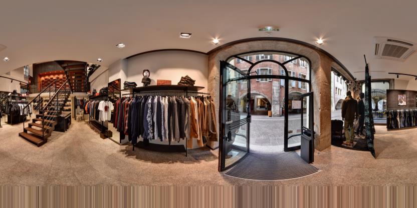 Visite virtuelle 360° de Bruce Masculin à Annecy – Vêtements pour hommes – Webvisite