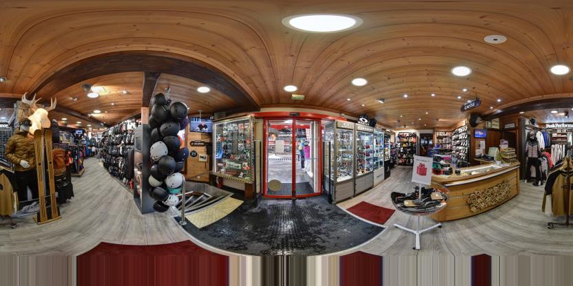 Visite virtuelle 360° de Skiset à Morzine – Magasin d'articles de sports – Webvisite