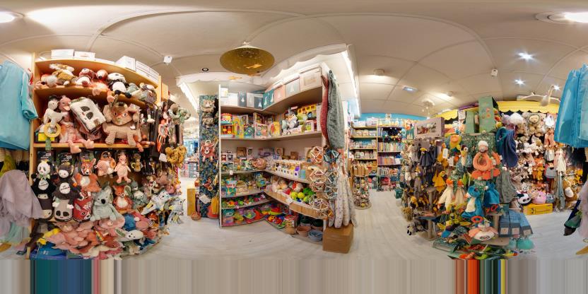 Visite virtuelle 360° de Picolo à La Rochelle – Magasin de jouets – Webvisite