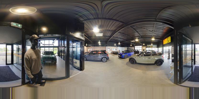 Visite virtuelle 360 de Dynamism Automobiles Mini a Beaucouzé - Webvisite