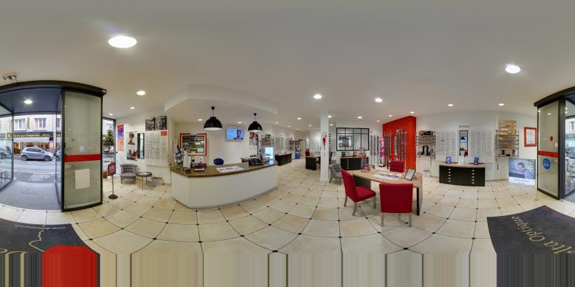Visite virtuelle 360 de Delta optique - Valognes